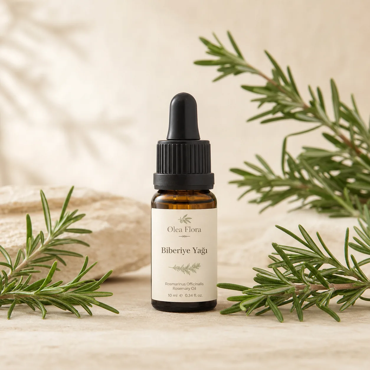 Biberiye yağı kutusuz 10 ml şişe