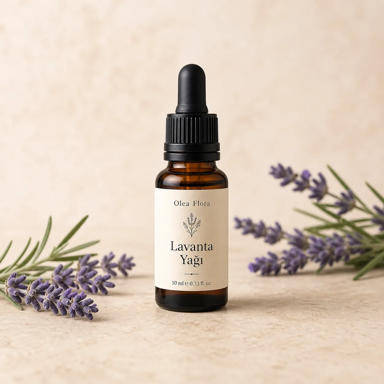 Lavanta yağı kutusuz 10 ml şişe