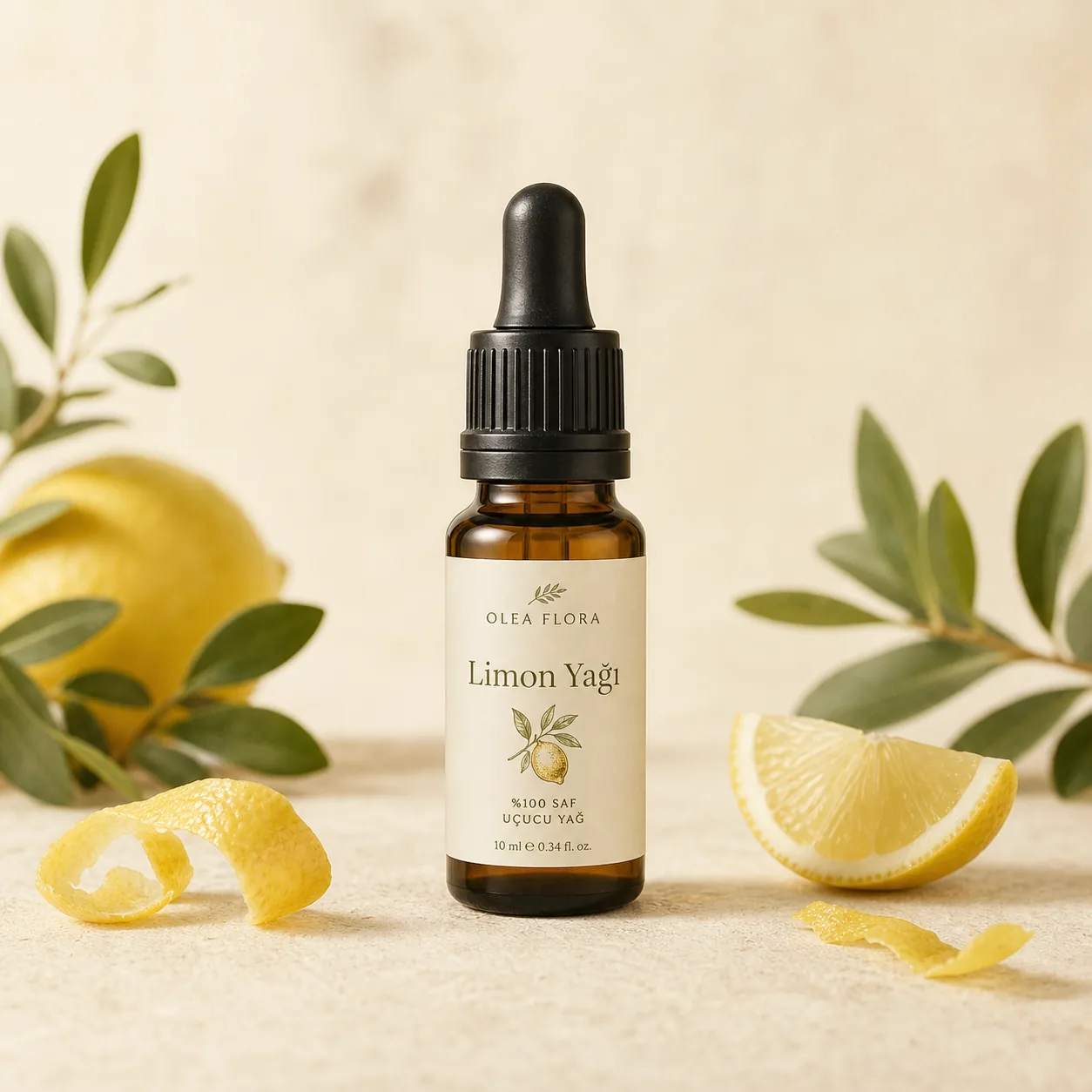 Limon yağı kutusuz 10 ml şişe