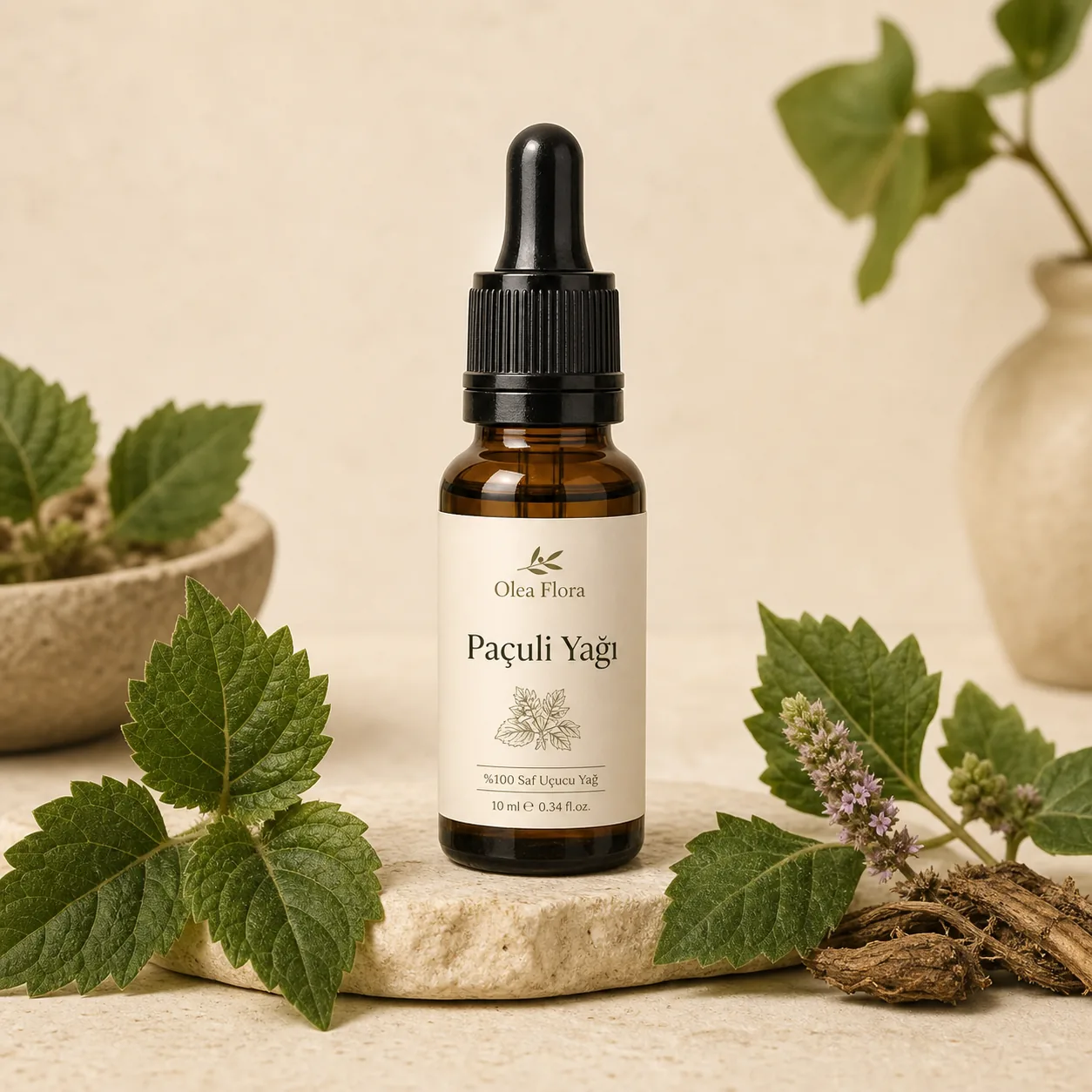 Paçuli yağı kutusuz 10 ml şişe