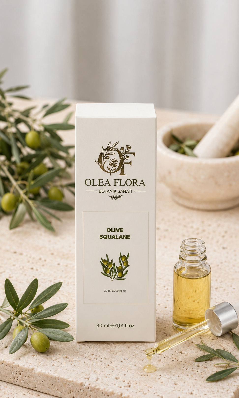 Olea Flora zeytin skualen yağı